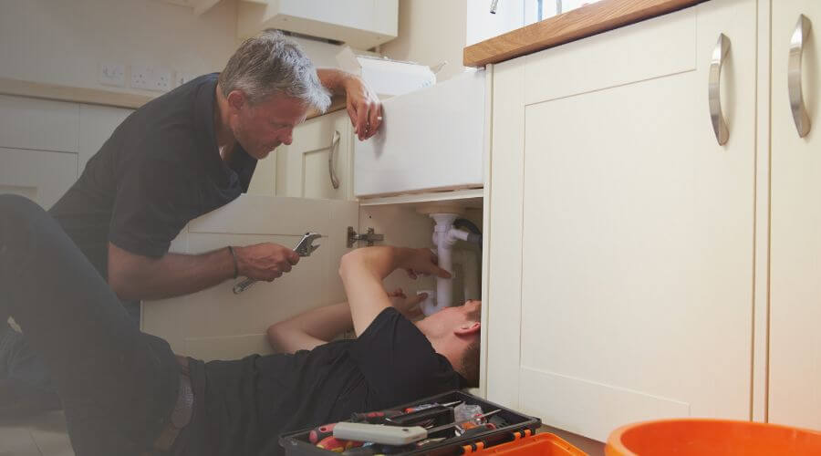 Professional burst pipe repair services in Dunreith, IN